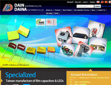 Tablet Screenshot of dain.com.tw